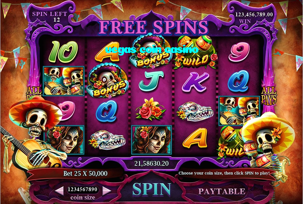 vegas coin casino casino presented on mobile device in Pakistan with slots and live games